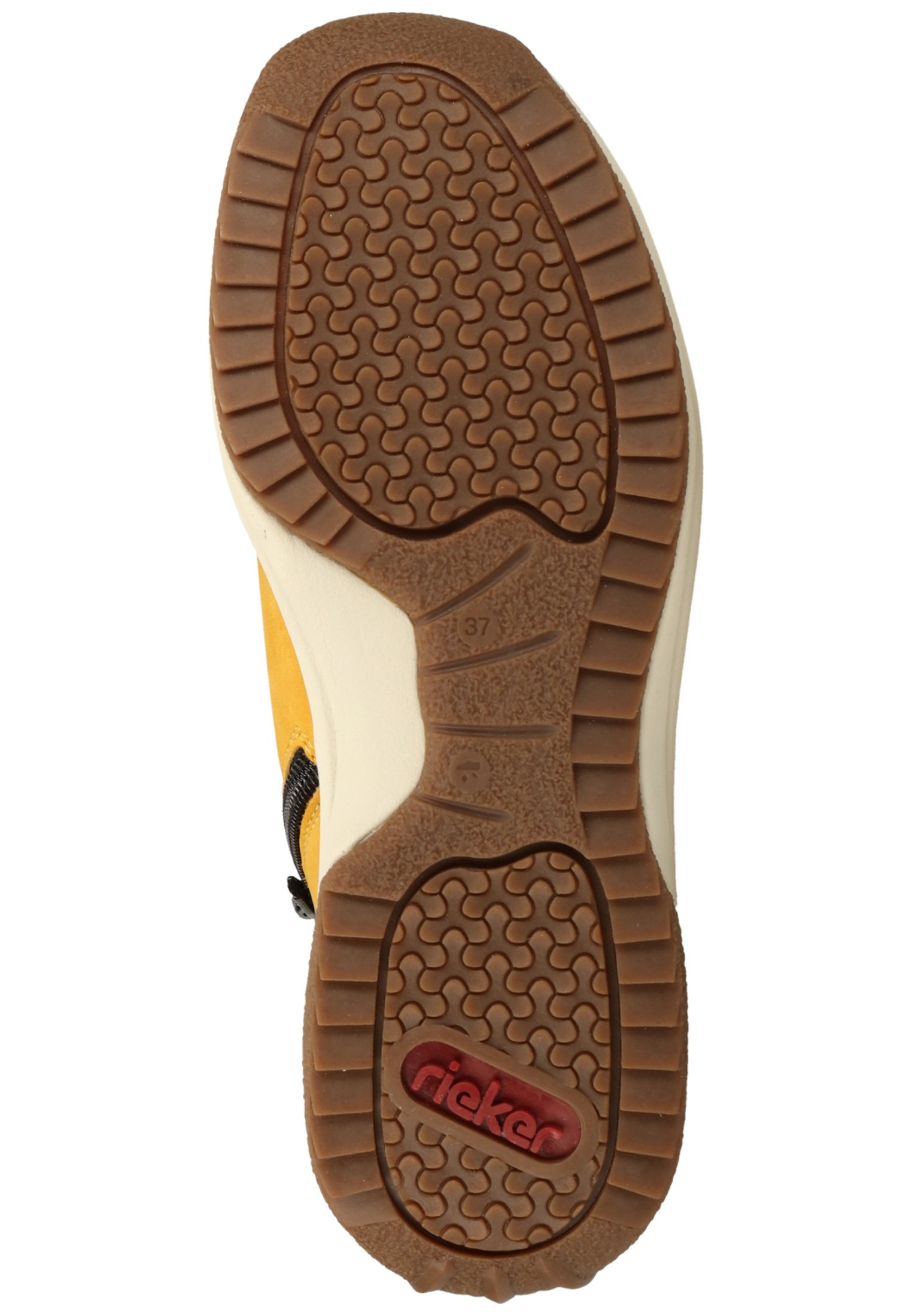 Rieker Korte laarzen - honig/wood 68/geel - Zalando.nl