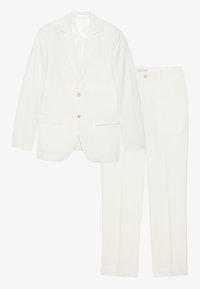 STATEMENT LINEN SUIT - Puku - white
