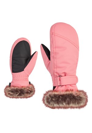 Ziener LED MITTEN GIRLS JUNIOR - Gloves - pink vanilla