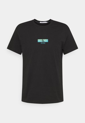 URBAN IRIDESCENT GRAPHIC TEE UNISEX - T-shirt con stampa - black