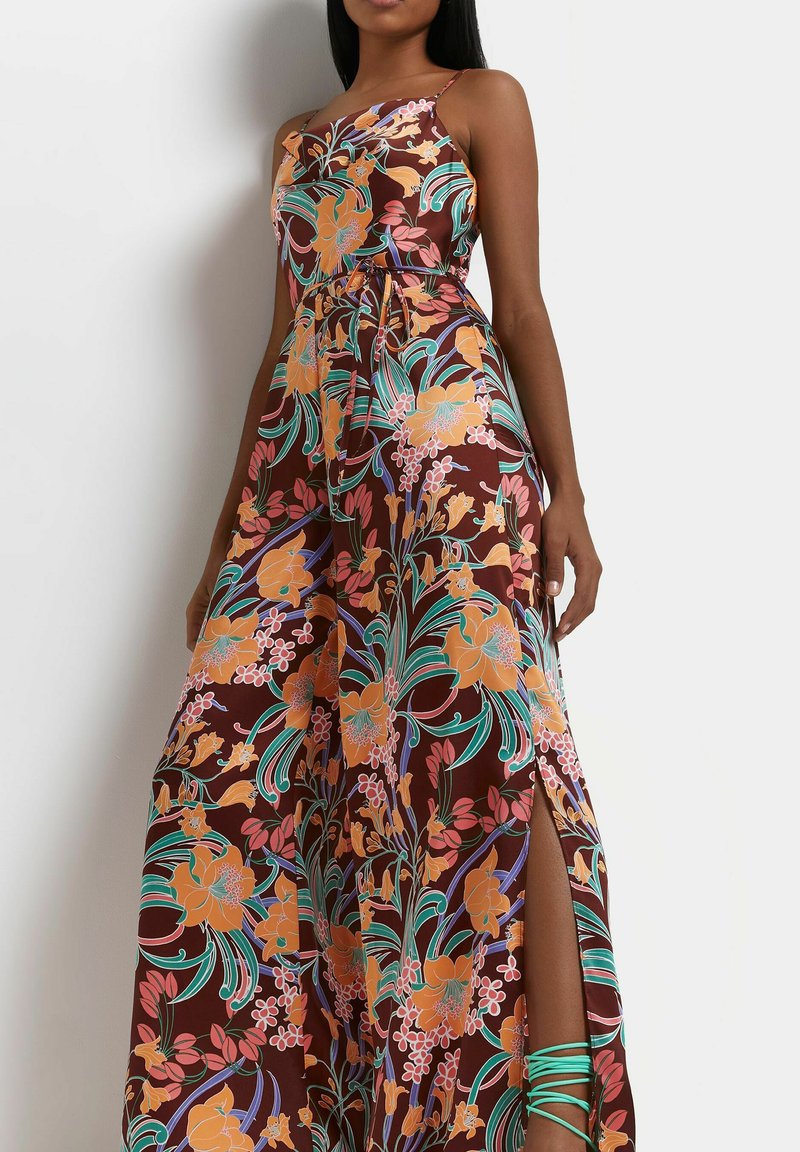 Damen Kleider | River Island Jumpsuit brown/braun - GJ61497 Damen Kleider | River Island Jumpsuit brown/braun - GJ61497