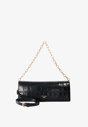 Dune London, DUNE - Pochette - black-croc print leather