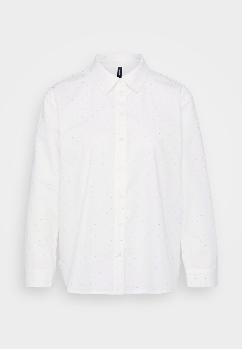 Vero Moda Petite Overhemdblouse wit Vero Moda Petite Overhemdblouse wit