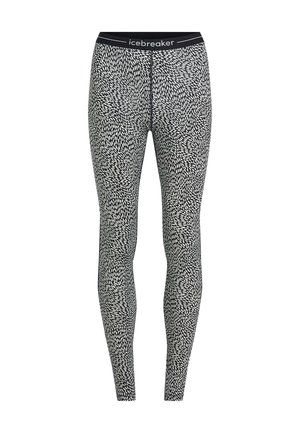 MER 200 FLOCK AOP - Tights - midnight navy snow aop