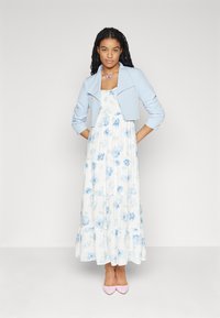 Hollister Co. RUCHED BUST MAXI  - Maxi šaty - river
