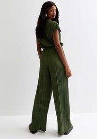 New Look WIDE LEG - Broek - khaki