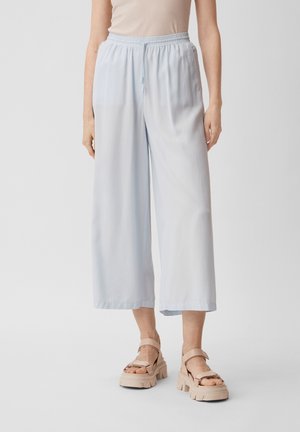MIT ELASTIKBUND - Pantaloni - hellblau