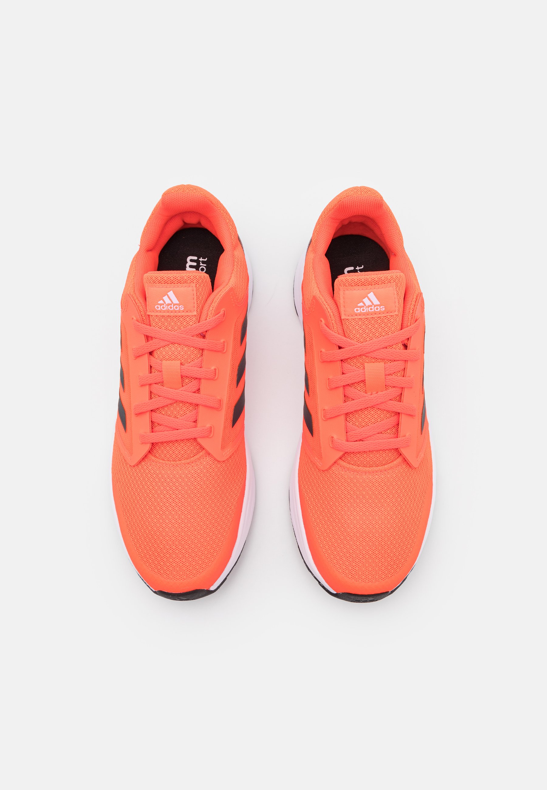 adidas Performance GALAXY 5 CLASSIC CLOUDFOAM - Neutral running shoes -  solar red/carbon/grey two/red - Zalando.co.uk