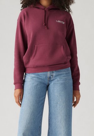 Luvtröja - bordeaux