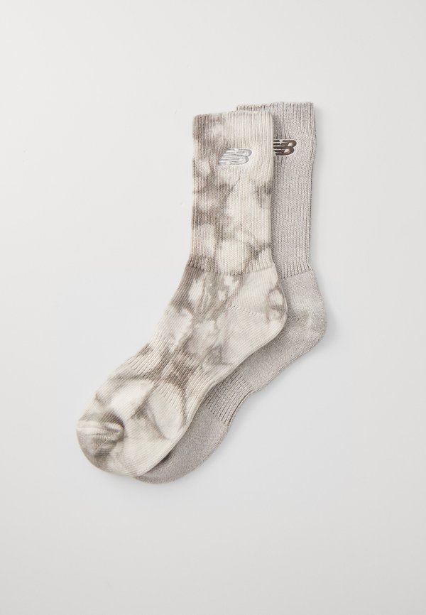 TIE DYE MIDCALF UNISEX 2 PACK - Socks - stone