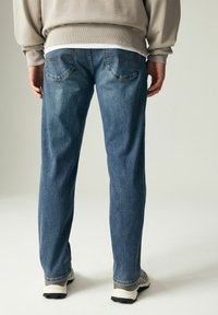 Next MOTION FLEX STRETCH - Blugi drepți - blue mid vintage