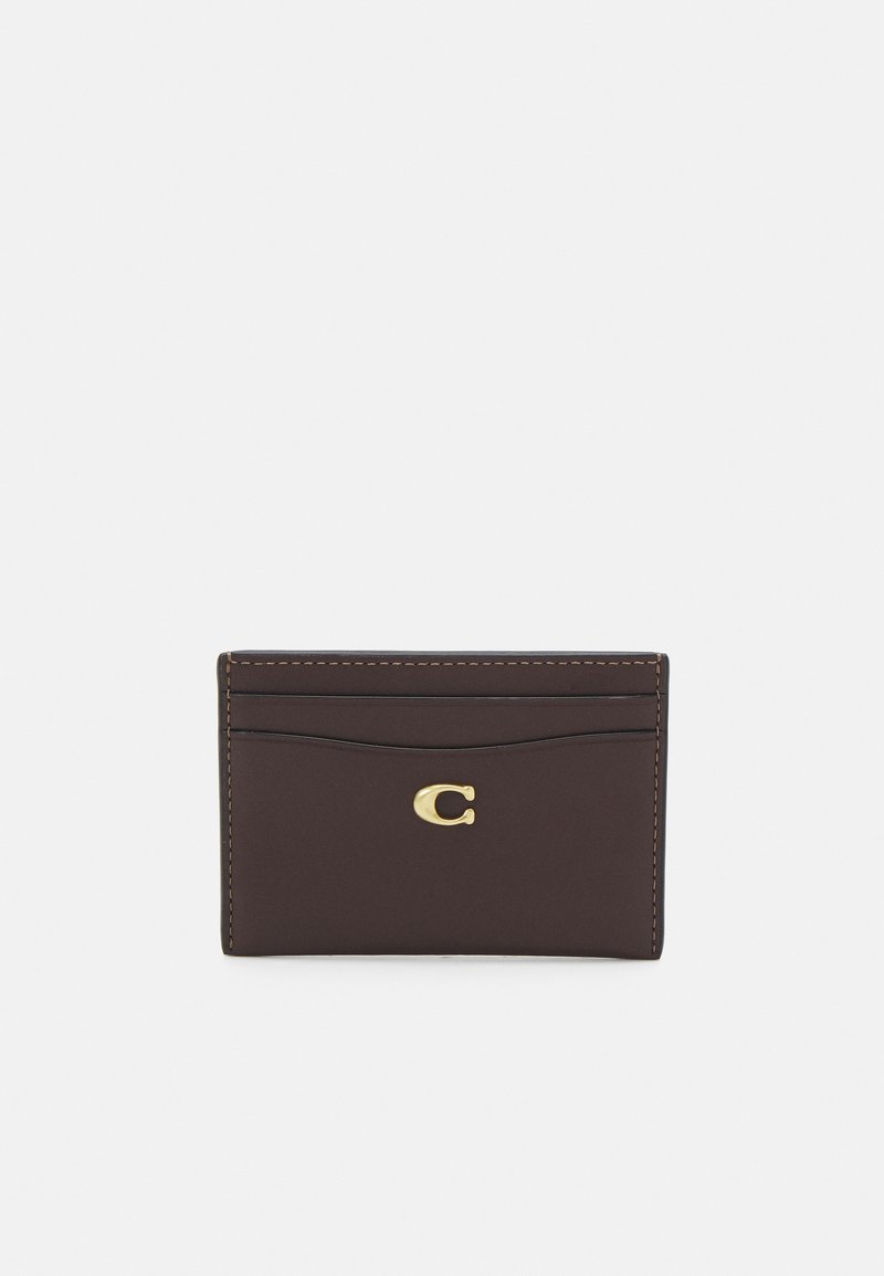 COACH ESSENTIAL CARD CASE - Wallet - maple