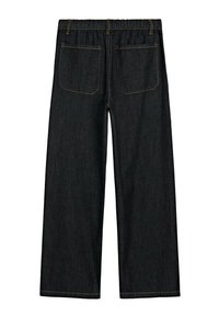 MID-RISE WIDE-LEG - Wide Leg - dark blue