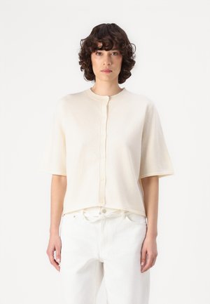 ONLTILDA O NECK CARDIGAN - Kofta - marshmallow