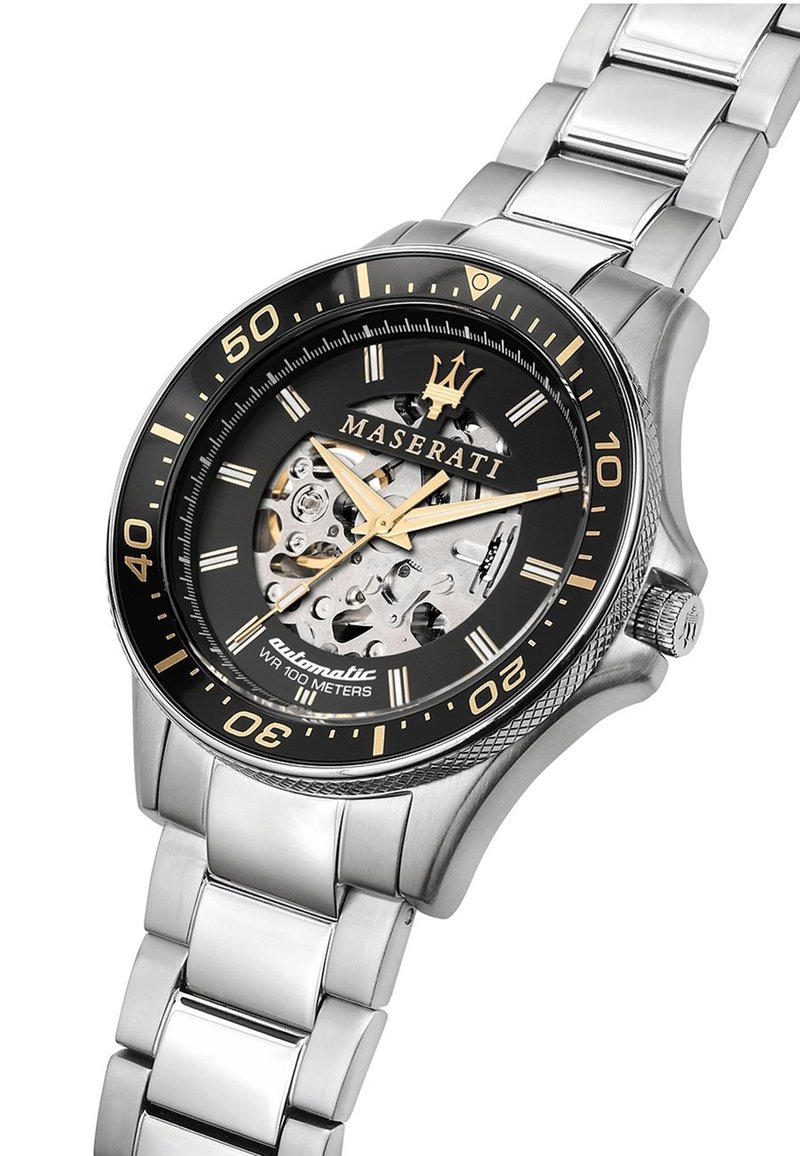 Herren Analoguhren | Maserati SFIDA KOLLEKTION Uhr silber, schwarz/silberfarben - RZ47850 Herren Analoguhren | Maserati SFIDA KOLLEKTION Uhr silber, schwarz/silberfarben - RZ47850