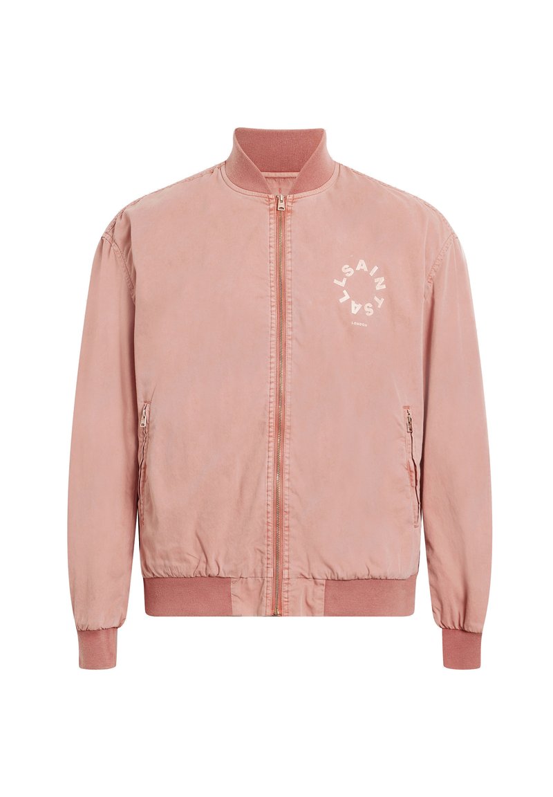 AllSaints Bomberjacks donkerroze