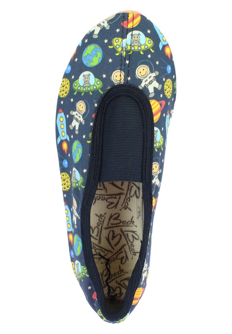 Beck Garçon Game Chaussons Antidérapants - Motif Football Pour Enfants