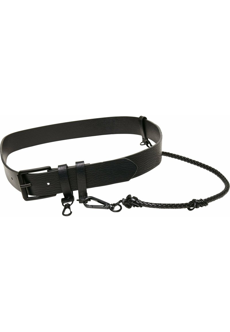 Urban Classics WITH KEY CHAIN - Ceinture - black