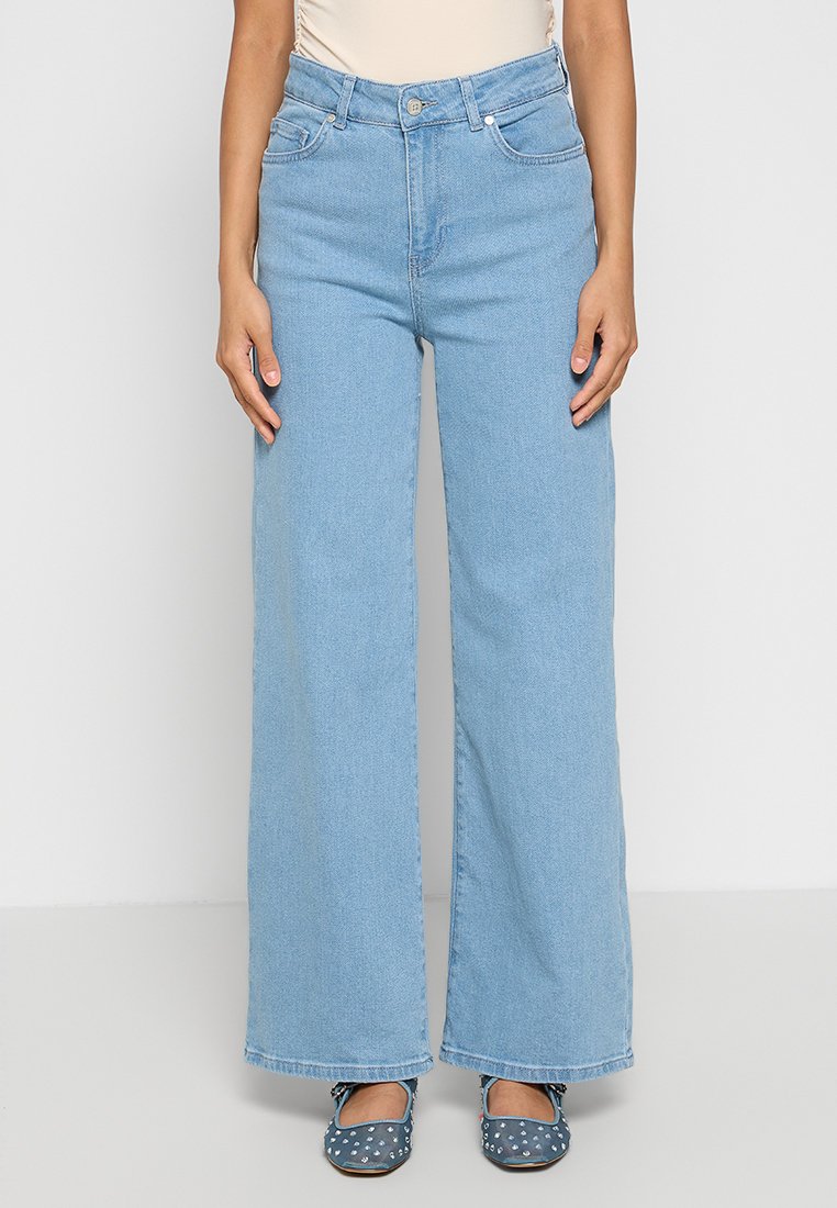 Soaked in Luxury Wide leg lichtblauw