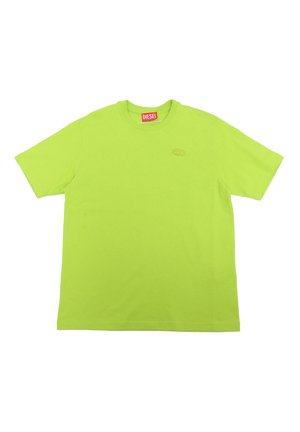 Diesel TBOGGYMEGOVALD OVER  - T-shirt con stampa - green
