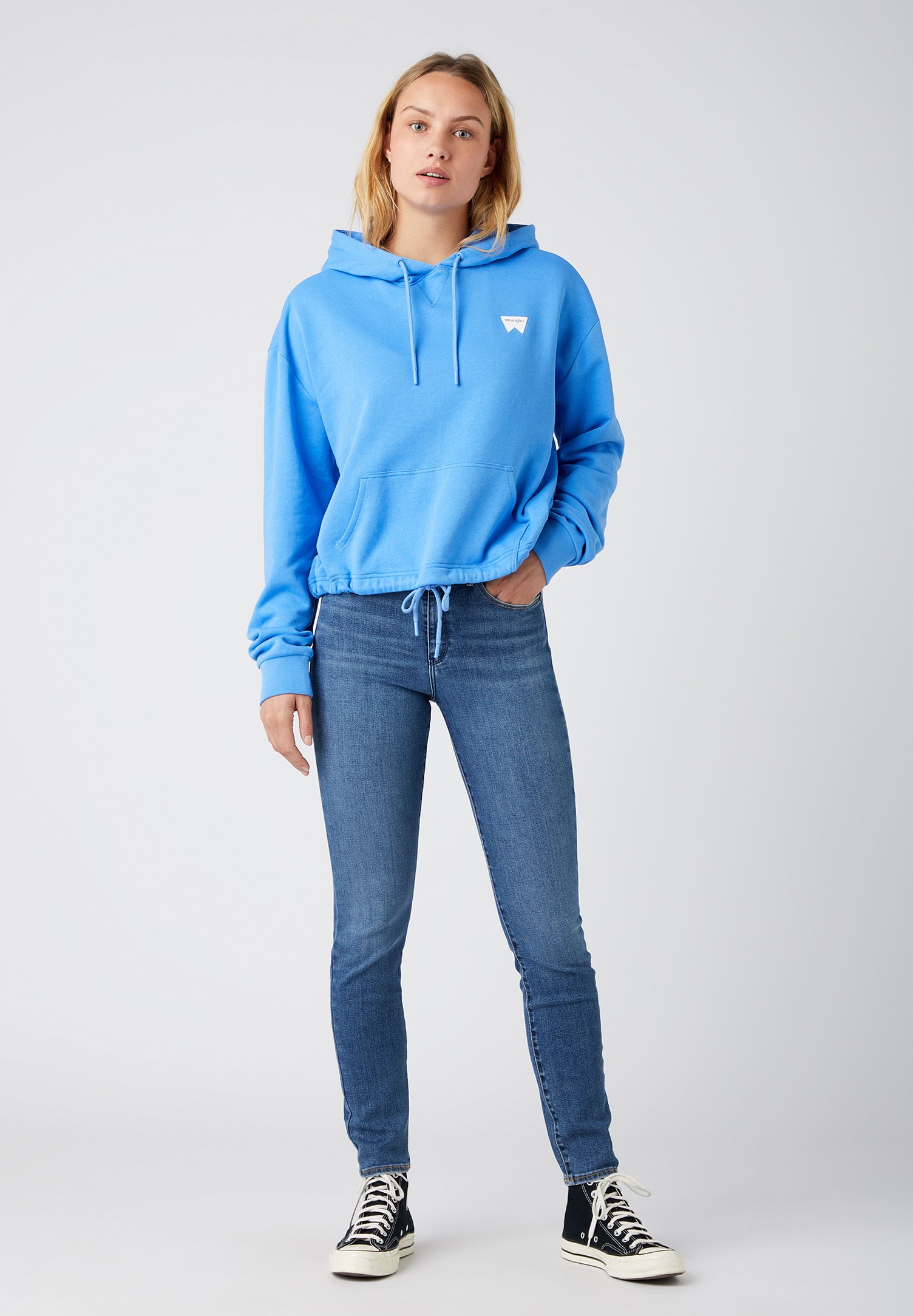 Wrangler Jeans Skinny Fit - blue/koningsblauw - Zalando.nl