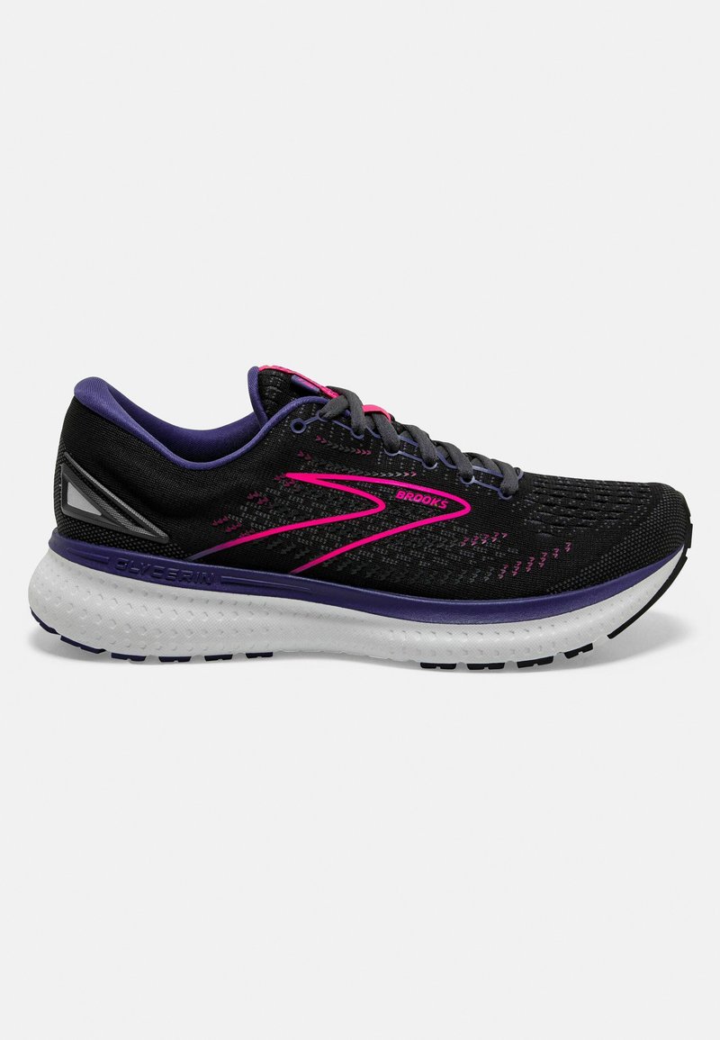 Damen Laufschuhe | Brooks GLYCERIN 19 Laufschuh Neutral black ebony/pink/schwarz - CH43996 Damen Laufschuhe | Brooks GLYCERIN 19 Laufschuh Neutral black ebony/pink/schwarz - CH43996