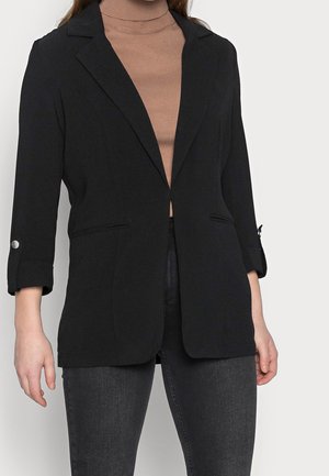 Halflange jas - black