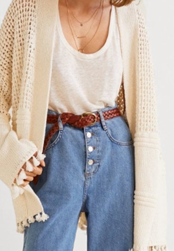 Mango Cardigan - beige