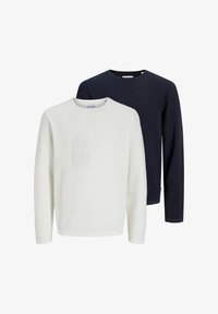 Ausgewählt, dunkelblau/creme