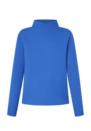 Betty Barclay, BETTY BARCLAY MIT STEHKRAGEN BASIC-STRICKPULLOVER - Trui - electric blue