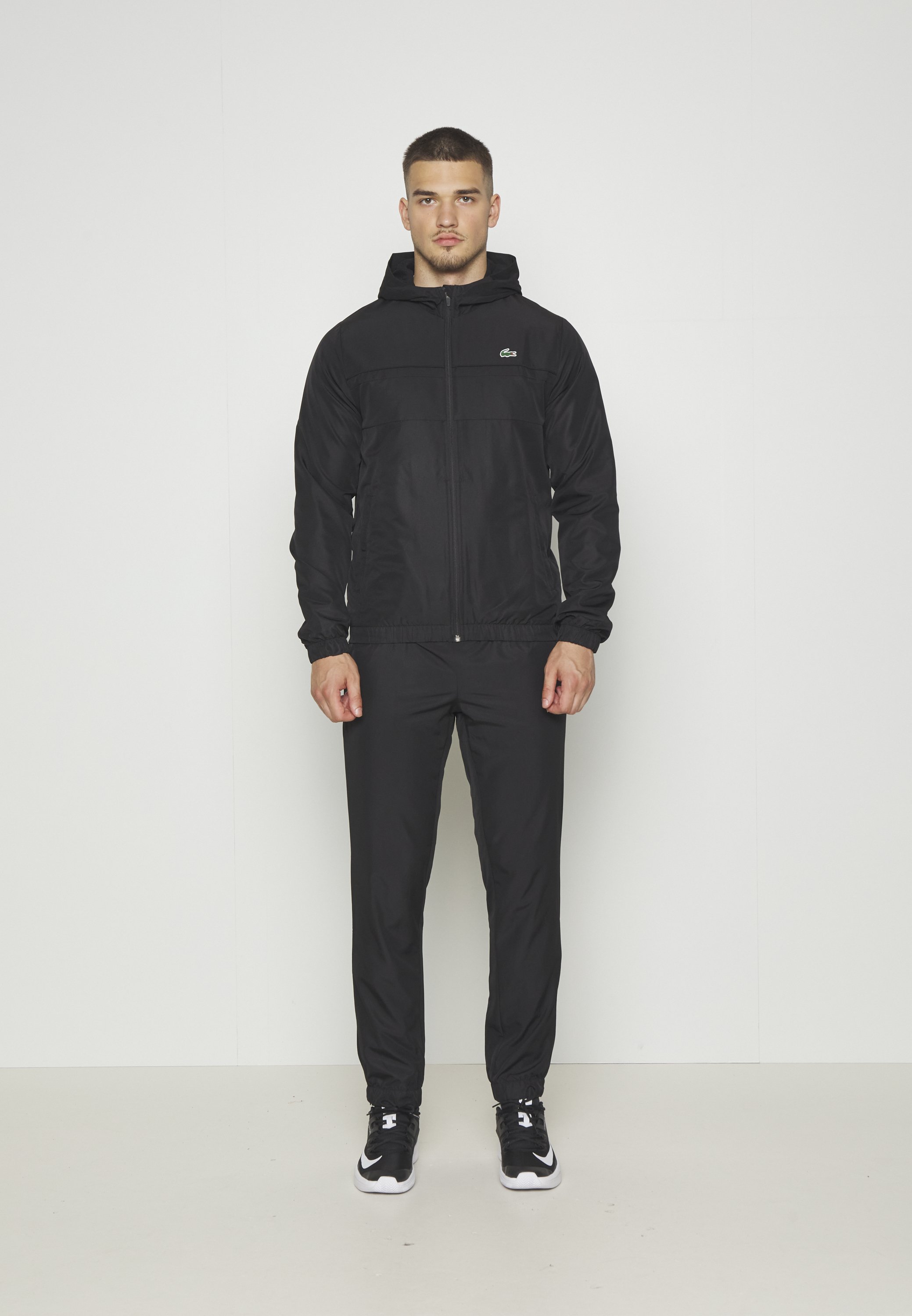 Lacoste Sport TRACKSUIT - Trening - black/negru - Zalando.ro