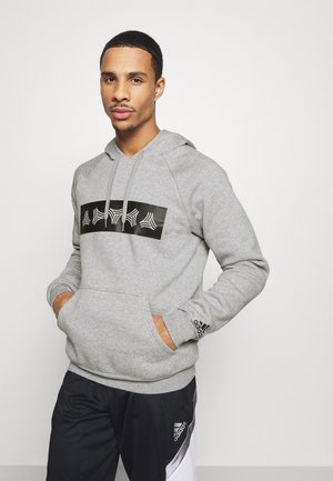 HOODY - Sweat à capuche - medium grey heather