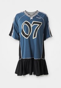 DRAIN DRESS - Jerseyklänning - blue