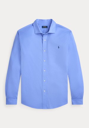 JERSEY SPREAD-COLLAR SHIRT - Ing - harbor island blue