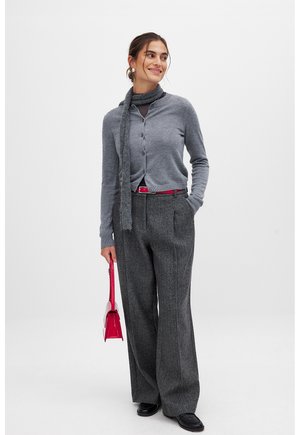 HERRINGBONE  - Kelnės - grey