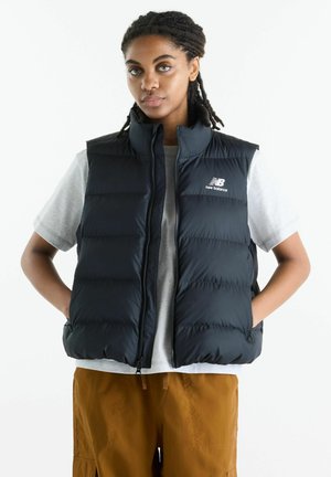 New Balance BOSTON PUFFER VEST - Vest - black