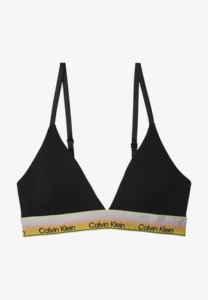Calvin Klein Underwear, LIGHTLY PRIDE - Trekants-bh'er - black