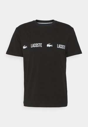 Lacoste Pyjama top - black/white