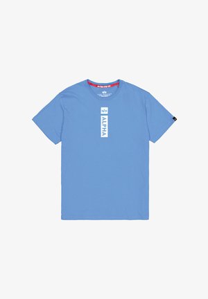 PP T - Nyomott mintás póló - mediteranian blue