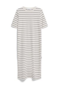 XELINAA FINE STRIPE - Jerseykleid - undyed black