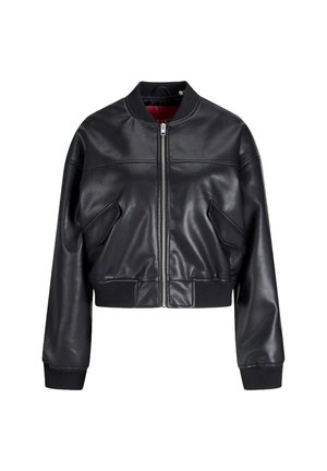 Giacca in similpelle - nero