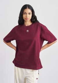 TEE - Tricou basic - maroon