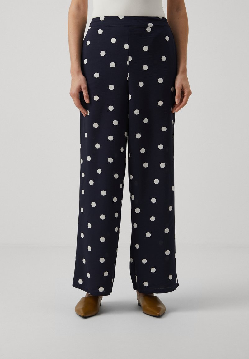 ONLY - ONLNOVA LIFE LUX TORI WIDE - Broek - night sky, Vergroten