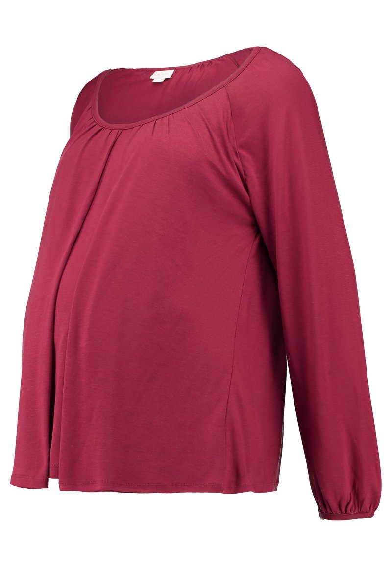 Boob Longsleeve donkerrood