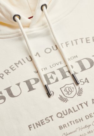 Superdry & Co, SUPERDRY & CO - Hoodie - cream navy