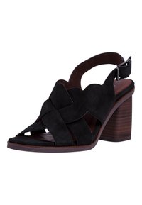 Tamaris Sandales à talons hauts - black