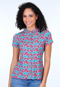 Lykka du Nord Button-down blouse - turquoise