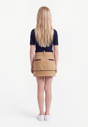 Dsquared2 Minisukňa - camel