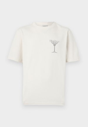 CHAMPAGNE - T-shirt print - antique white