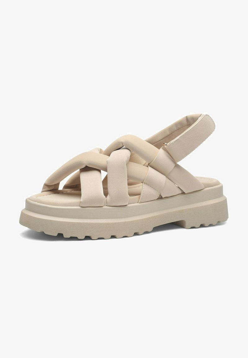 Keddo Plateausandaler - beige
